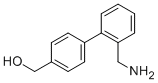 2'-(AMINOMETHYL)-BIPHENYL-4-METHANOL Structure