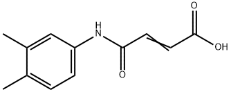 4-(3,4-디메틸라니닐리노)-4-옥소부트-2-에노산 구조식 이미지