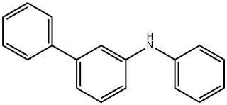 N-페닐-3-비페닐라민 구조식 이미지