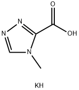 potassium 4-methyl-4H-1,2,4-triazole-3-carboxylate Structure