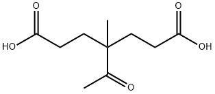 4-ACETYL-4-METHYLHEPTANEDIOIC ACID 구조식 이미지