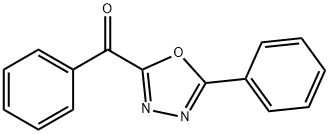 2-페닐-5-벤조일-1,3,4-옥사디아졸 구조식 이미지