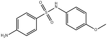 4-AMINO-N-(4-METHOXY-PHENYL)-BENZENESULFONAMIDE Structure