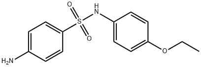 4-아미노-N-(4-에톡시-페닐)-벤젠설포나미드 구조식 이미지