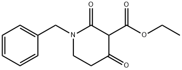 에틸1-벤질-2,4-디옥소피페리딘-3-카르복실레이트 구조식 이미지