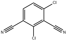 2,4-Dichloroisophthalonitrile Structure