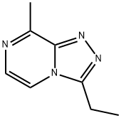 3-에틸-8-메틸-1,2,4-트리아졸로[4,3-a]피라진 구조식 이미지