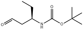 카르밤산,[(1R)-1-에틸-3-옥소프로필]-,1,1-디메틸에틸에스테르(9CI) 구조식 이미지