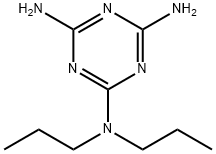 N,N-Dipropyl-1,3,5-triazine-2,4,6-triamine Structure