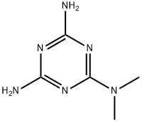 2,4-DIAMINO-6-DIMETHYLAMINO-1,3,5-TRIAZINE 구조식 이미지