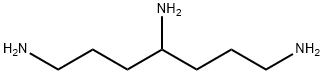 1,4,7-triaminoheptane Structure