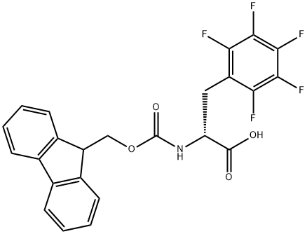 FMOC-D-PENTAFLUOROPHENYLALANINE Structure