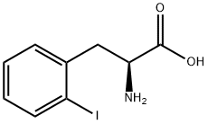 2-아이오도-DL-페닐알라닌 구조식 이미지