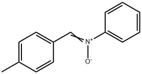 N-(4-메틸벤질리덴)벤젠아민N-옥사이드 구조식 이미지