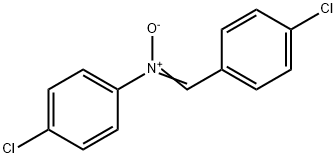 N-(4-클로로페닐)-4-클로로벤젠메탄이민N-옥사이드 구조식 이미지