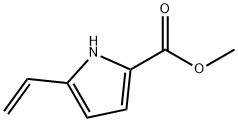 1H-Pyrrole-2-carboxylicacid,5-ethenyl-,methylester(9CI) Structure