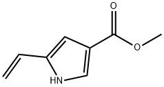 1H-Pyrrole-3-carboxylicacid,5-ethenyl-,methylester(9CI) Structure