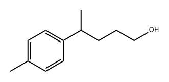 4-(4-methylphenyl)pentan-1-ol Structure