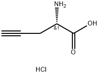 L-Propargylglycine HCL 구조식 이미지