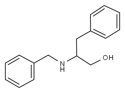 DL-2-(Benzylamino)-3-phenyl-1-propanol Structure