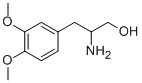 2-AMINO-3-(3,4-DIMETHOXYPHENYL)PROPAN-1-OL Structure