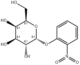 2-NITROPHENYL-ALPHA-D-GALACTOPYRANOSIDE Structure