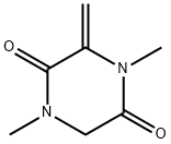 2,5-Piperazinedione,  1,4-dimethyl-3-methylene- Structure