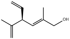 (2E,S)-2,5-Dimethyl-4-vinyl-2,5-hexadien-1-ol 구조식 이미지