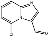 5-CHLOROIMIDAZO[1,2-A]피리딘-3-카르발데하이드 구조식 이미지