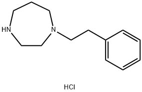 1-(2-phenylethyl)-1,4-diazepane dihydrochloride 구조식 이미지