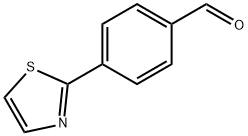4-(1,3-THIAZOL-2-YL)BENZALDEHYDE Structure