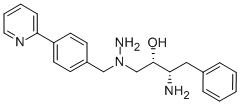 Des-N-(methoxycarbonyl)-L-tert-leucine Atazanavir Trihydrochloride 구조식 이미지
