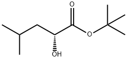 tert-Butyl (R)-2-hydroxy-4-methylpentanoate Structure