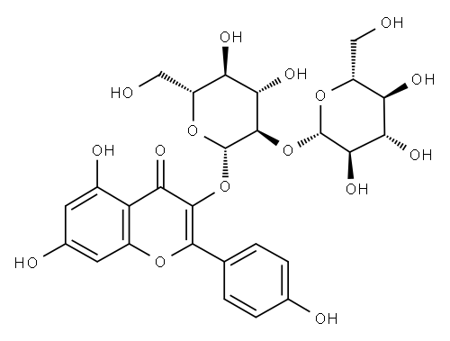 19895-95-5 kaempferol 3-O-sophoroside