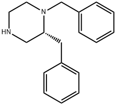 N-1-BENZYL-2-BENZYL-PIPERAZINE 구조식 이미지