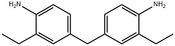 4,4'-Methylenebis(2-ethylbenzenamine) Structure