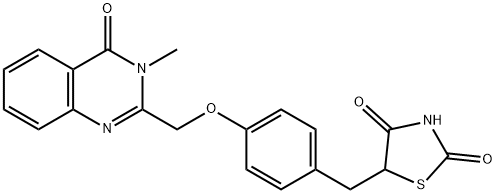 Balaglitazone Structure