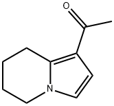 Ethanone, 1-(5,6,7,8-tetrahydro-1-indolizinyl)- (9CI) Structure