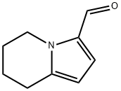 3-Indolizinecarboxaldehyde, 5,6,7,8-tetrahydro- (9CI) Structure