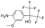 2-(4-aMino-3-Methoxyphenyl)-1,1,1,3,3,3-hexafluoropropan-2-ol Structure