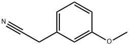 (3-Methoxyphenyl)acetonitrile 구조식 이미지