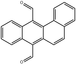 BENZ[A]ANTHRACENE-7,12-DICARBOXALDEHYDE Structure