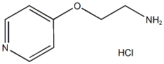 2-(Pyridin-4-yloxy)ethanamine hydrochloride Structure