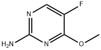 Pyrimidine, 2-amino-5-fluoro-4-methoxy- (7CI,8CI) 구조식 이미지