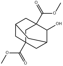 4-하이드록시-1,3-아다만탄디카르복실산디메틸에스테르 구조식 이미지