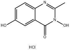 3,6-dihydroxy-2-methylquinazolin-4(3H)-one hydrochloride Structure