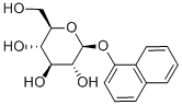 1-NAPHTHYL-BETA-D-GLUCOPYRANOSIDE Structure