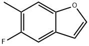 Benzofuran, 5-fluoro-6-methyl- (9CI) Structure