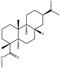 methyl [1R-(1alpha,4abeta,4balpha,7beta,8abeta,10aalpha)]-tetradecahydro-7-isopropyl-1,4a-dimethylphenanthren-1-carboxylate Structure
