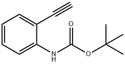 카르밤산,(2-에티닐페닐)-,1,1-디메틸에틸에스테르(9CI) 구조식 이미지